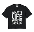 Whats Life Without Goals Soccer Fan Hoodie - Unique Graphic for Adults