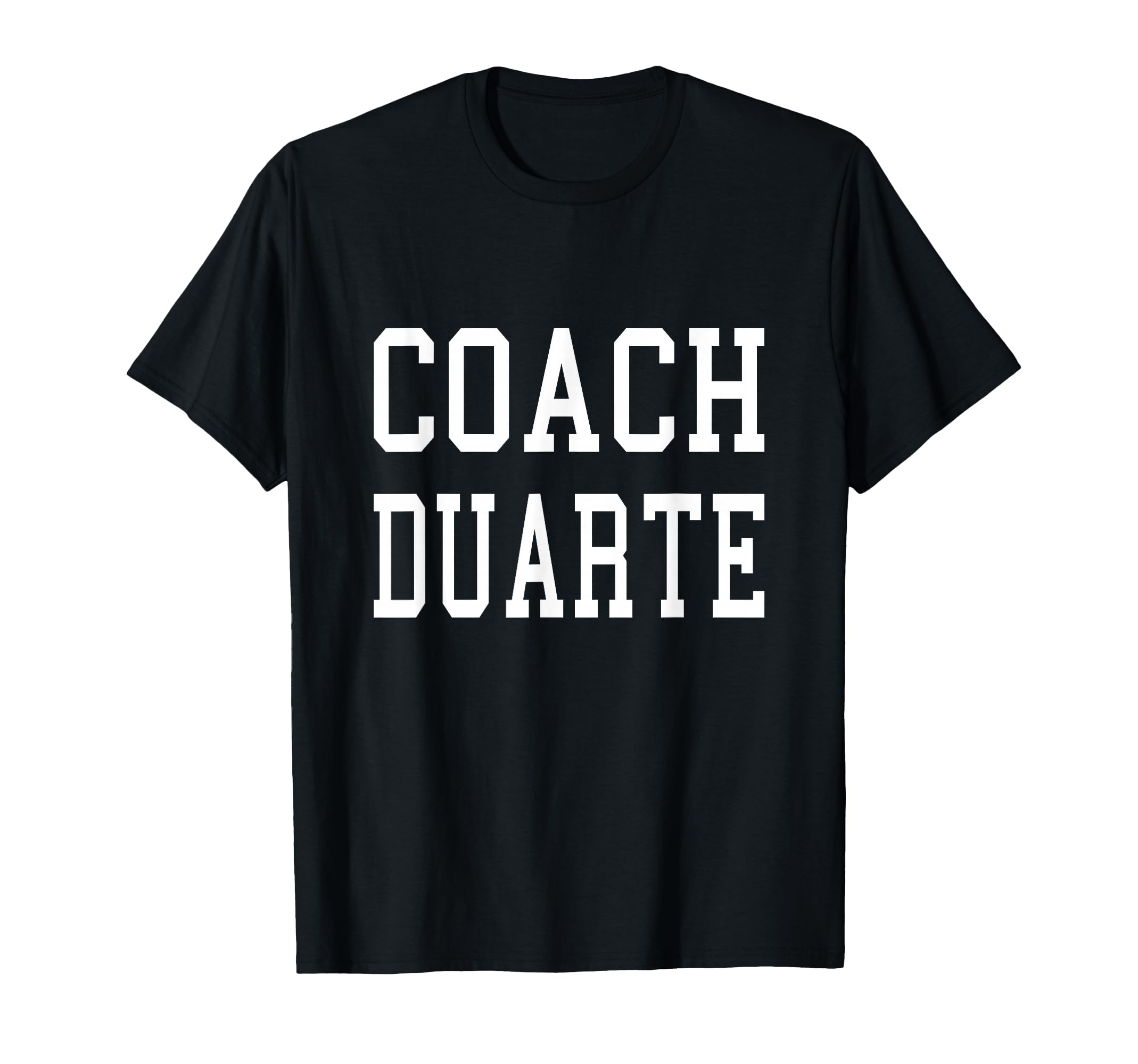 Coach Duarte Custom Football Soccer T-Shirt - Unique Graphic Unisex