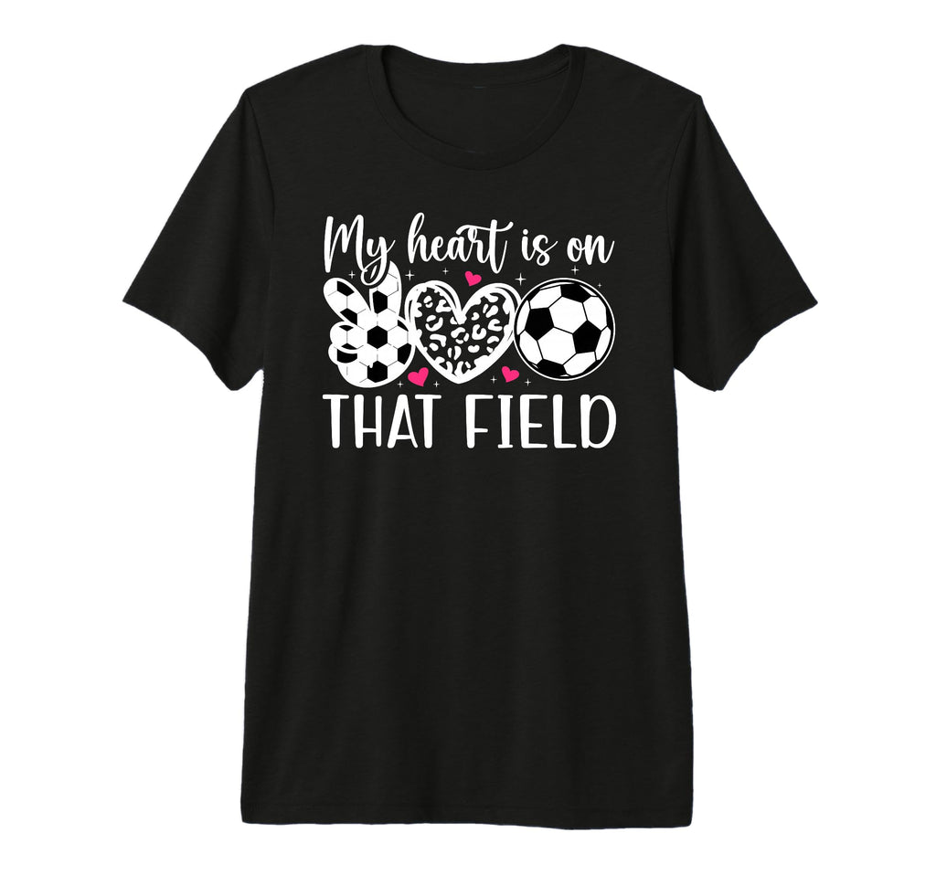 That Field Soccer Mom Soccer Player T-Shirt - Trendy Graphic for Adults