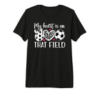 That Field Soccer Mom Soccer Player T-Shirt - Trendy Graphic for Adults