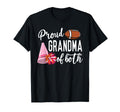 Proud Grandma Cheerleader Football T-Shirt - Streetwear Style Men Women