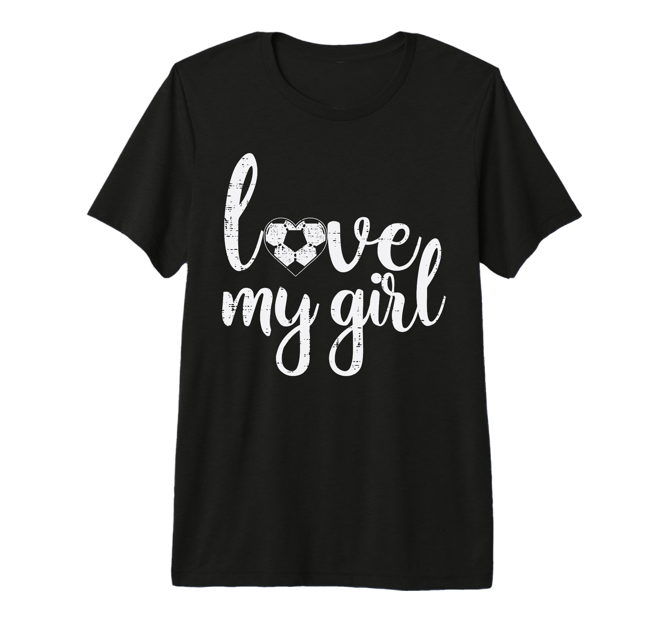 Love My Soccer Football Sports Mom Dad T-Shirt - Trendy Graphic Unisex