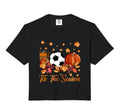 Tis Season Soccer Pumpkin Autumn Fall T-Shirt - Custom Art Print Men Women
