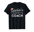 Coach Santas Favorite Coach Gift T-Shirt - Streetwear Style Unisex