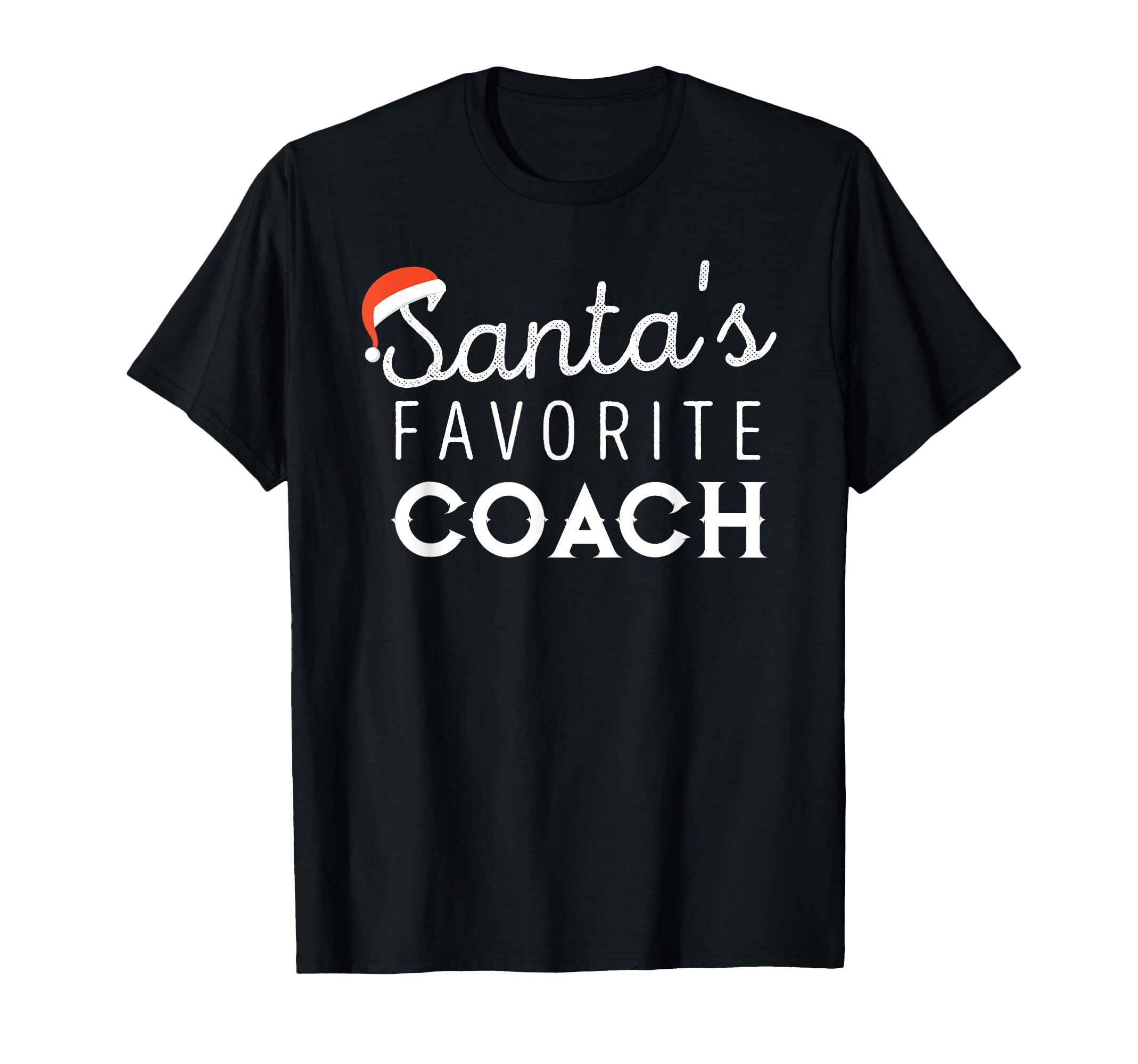 Coach Santas Favorite Coach Gift T-Shirt - Streetwear Style Unisex
