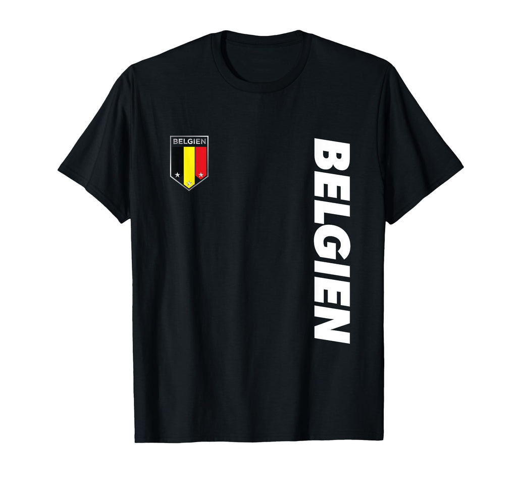 Proud Belgian Belgium Belgium Soccer T-Shirt - Streetwear Style Unisex