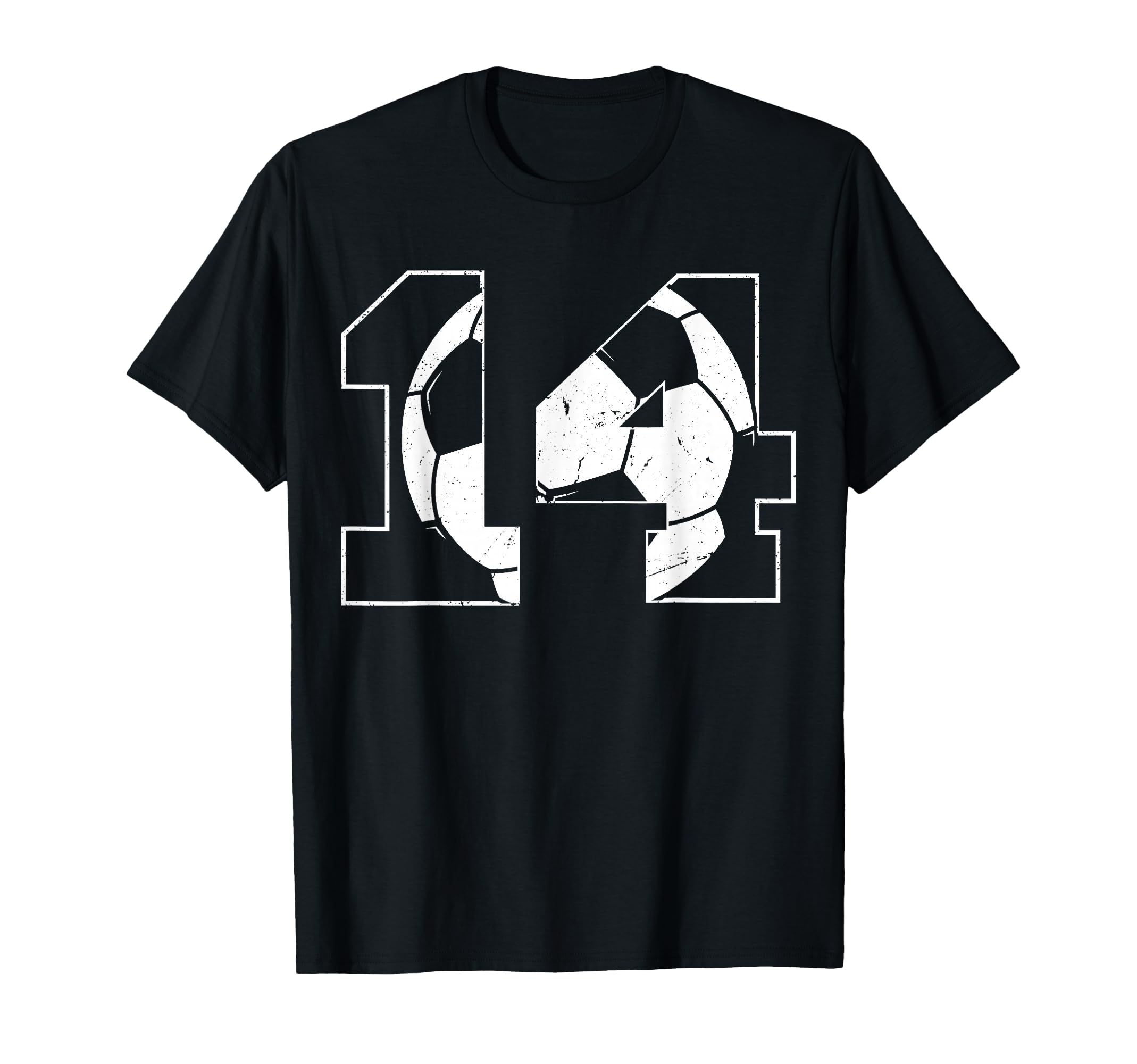 14Th Birthday Soccer Player T-Shirt - Casual Everyday Wear for Adults