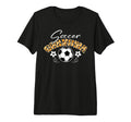 Soccer Grandma Leopard Family Cheer T-Shirt - Minimalist Print for Adults