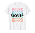 Bears Team Mascot School Spirit Game T-Shirt - Aesthetic Graphic Men Women