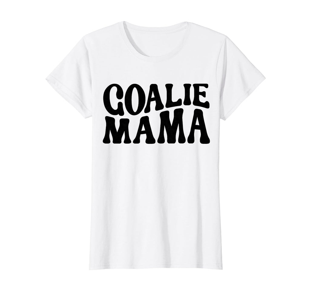 Goalie Mama Goalie Mom Lacrosse Soccer T-Shirt - Custom Art Print Unisex