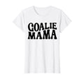Goalie Mama Goalie Mom Lacrosse Soccer T-Shirt - Custom Art Print Unisex
