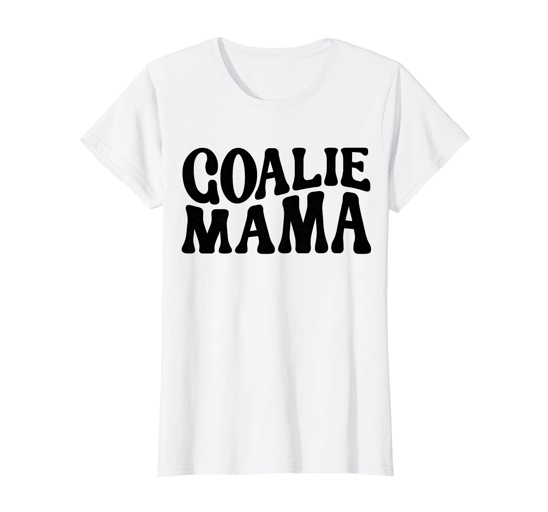 Goalie Mama Goalie Mom Lacrosse Soccer T-Shirt - Custom Art Print Unisex