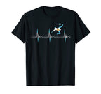 Argentina Flag Heartbeat Ekg Pulse T-Shirt - Streetwear Style for Adults