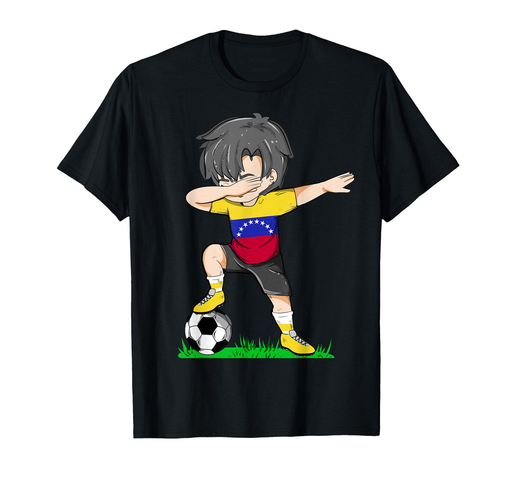 Soccer Venezuela Jersey Venezuelan Flag T-Shirt - Trendy Graphic Unisex