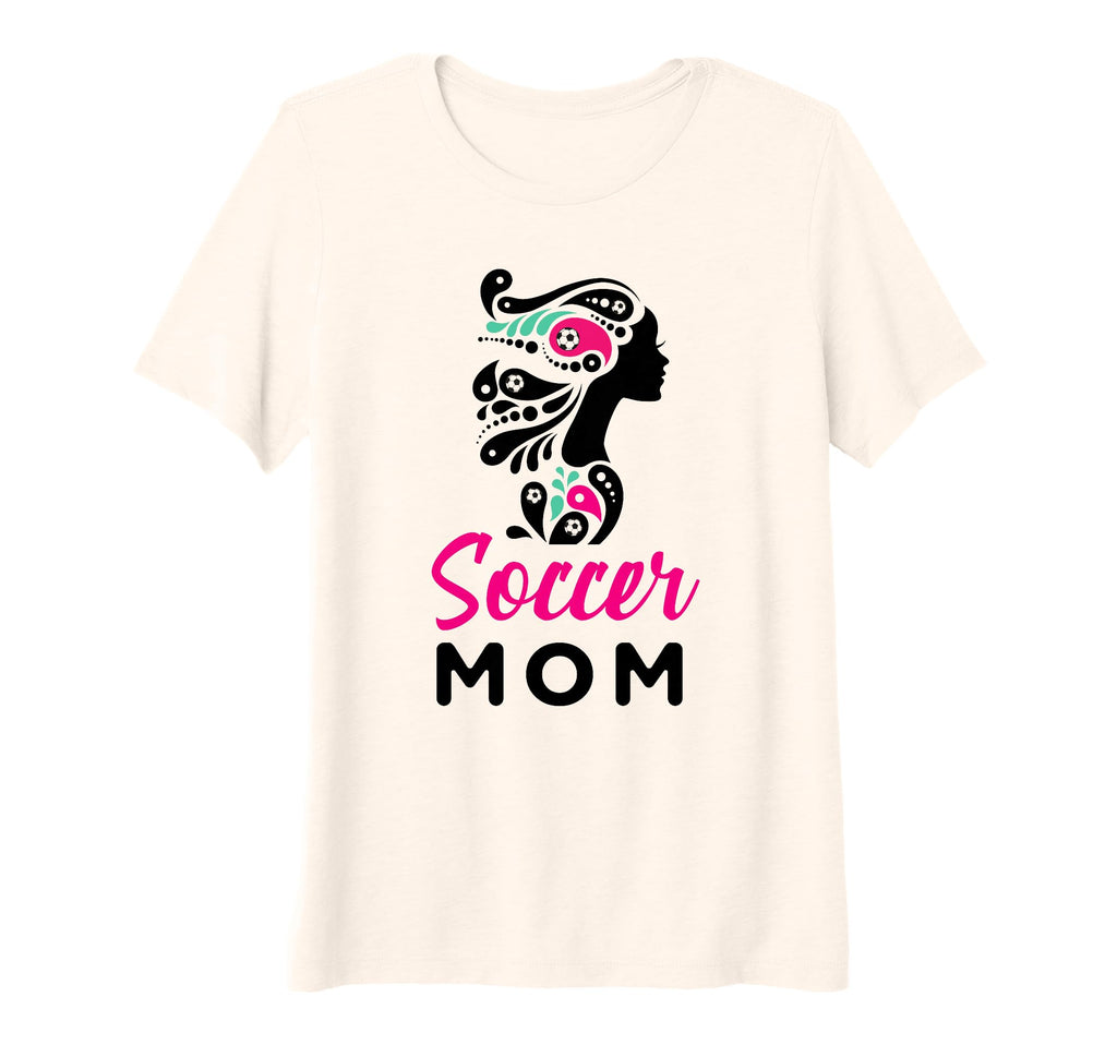 Womens Soccer Mom Outfits Funny Soccer T-Shirt - Minimalist Print Unisex