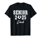 Class 2025 Soccer Senior Matching T-Shirt - Minimalist Print Men Women