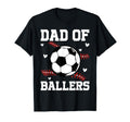 Dad Ballers Baseball Soccer Ball T-Shirt - Aesthetic Graphic for Adults