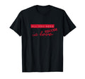 All You Need Is Soccer Not Love Funny Anti T-Shirt - Graphic Print Unisex
