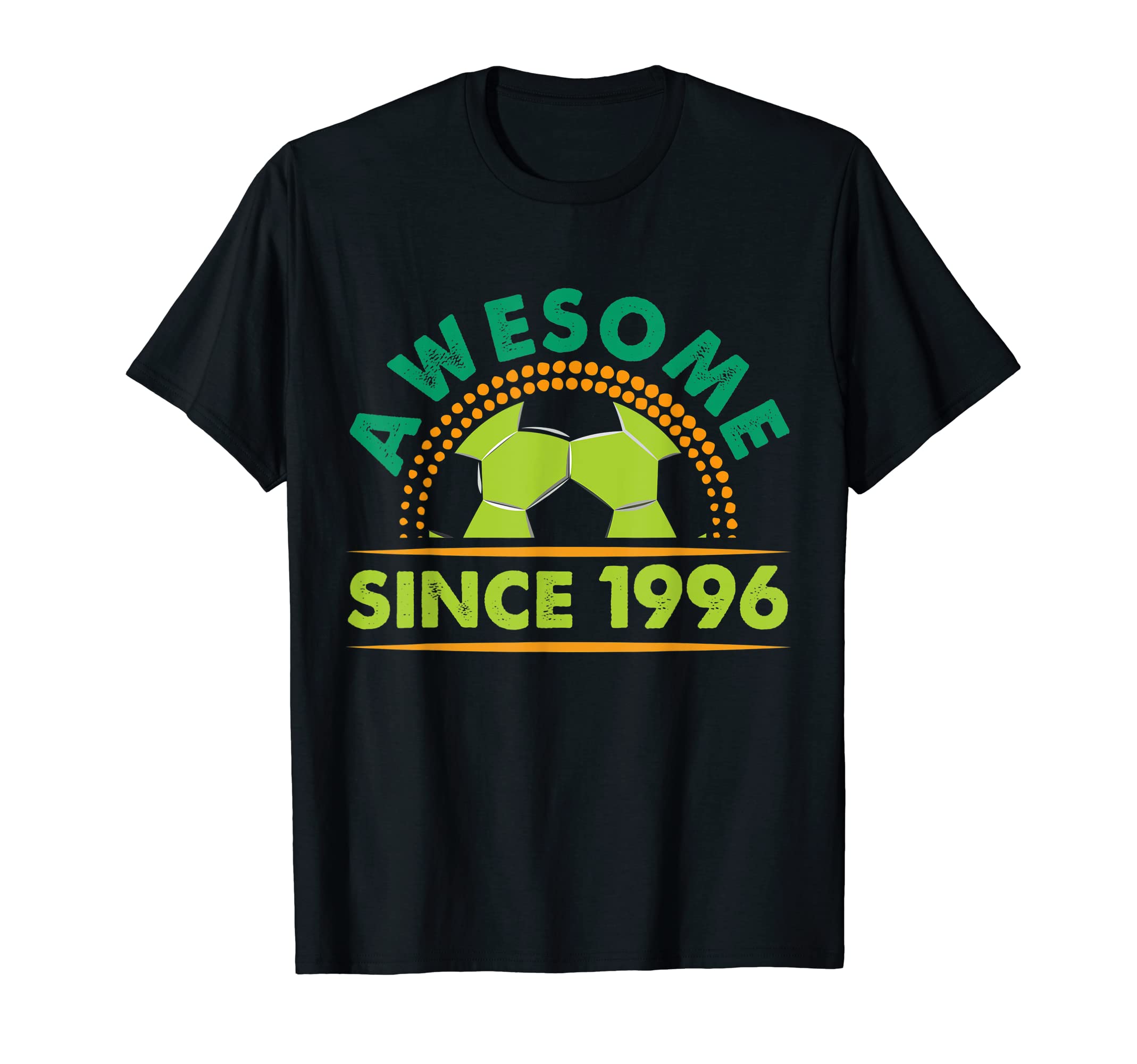 Awesome Since 1996 Funny Soccer T-Shirt - Aesthetic Graphic Men Women