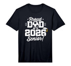 Mens Class 2026 Senior Year Soccer T-Shirt - Fun Novelty Design for Adults