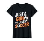 Soccer Just Who Loves Soccer Funny T-Shirt - Trendy Graphic Men Women