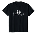 Soccer Heartbeat Funny Soccer And T-Shirt - Unique Graphic for Adults