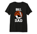 Mens Ball Dad Funny Football Soccer T-Shirt - Streetwear Style Men Women