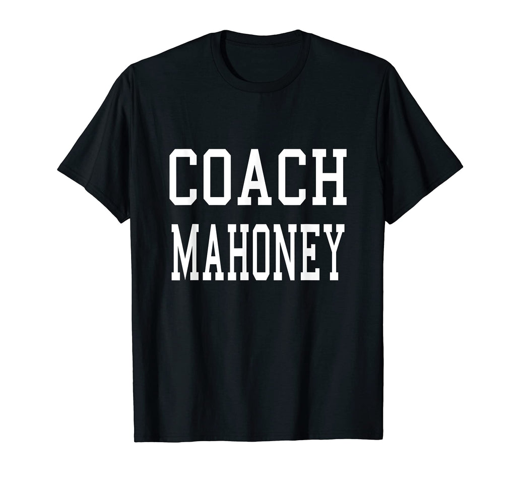 Coach Mahoney Custom Football Soccer T-Shirt - Casual Everyday Wear Unisex