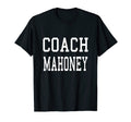 Coach Mahoney Custom Football Soccer T-Shirt - Casual Everyday Wear Unisex