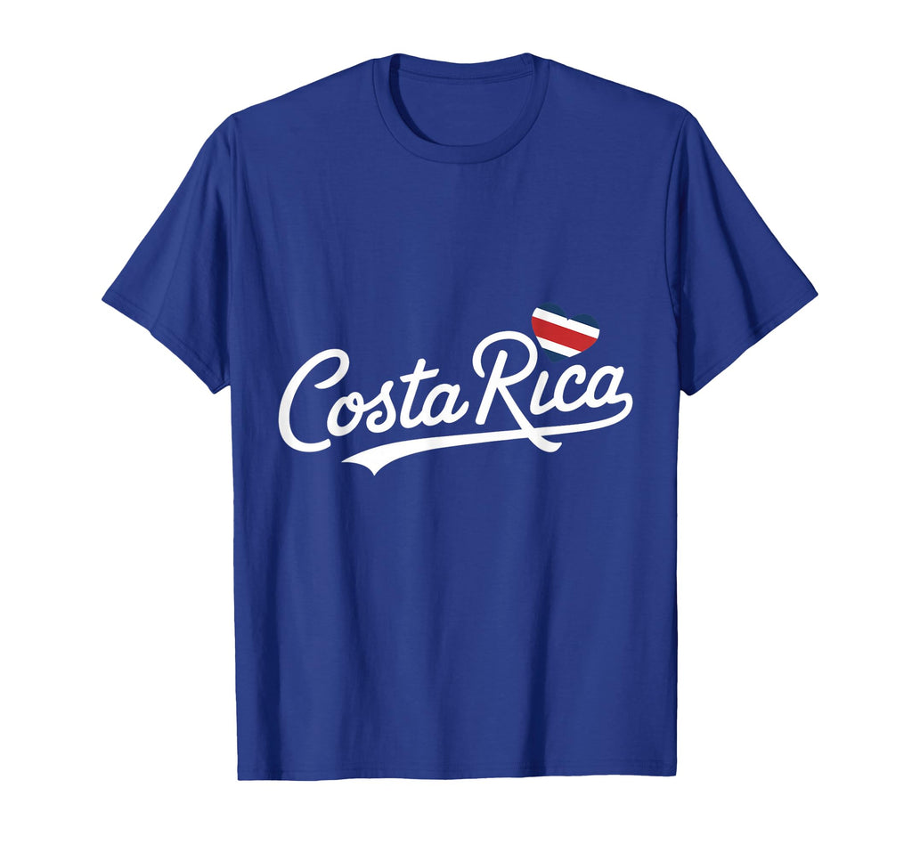 Costa Rica Heart Vacation Tropical T-Shirt - Custom Art Print Men Women