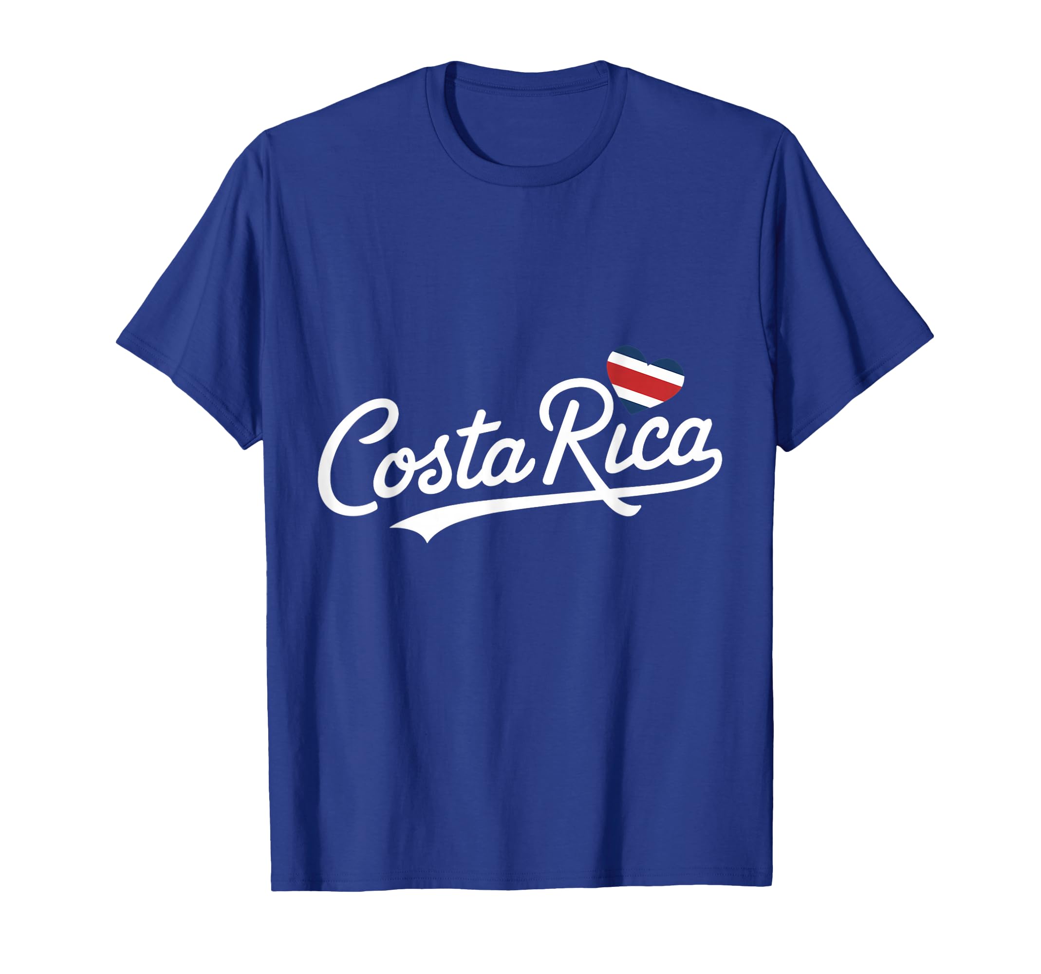 Costa Rica Heart Vacation Tropical T-Shirt - Custom Art Print Men Women
