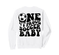 Proud Soccer Soccer Ball Drip Back Sweatshirt - Streetwear Style Unisex
