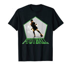 Football And Soccer Designs T-Shirt - Graphic Print Unisex