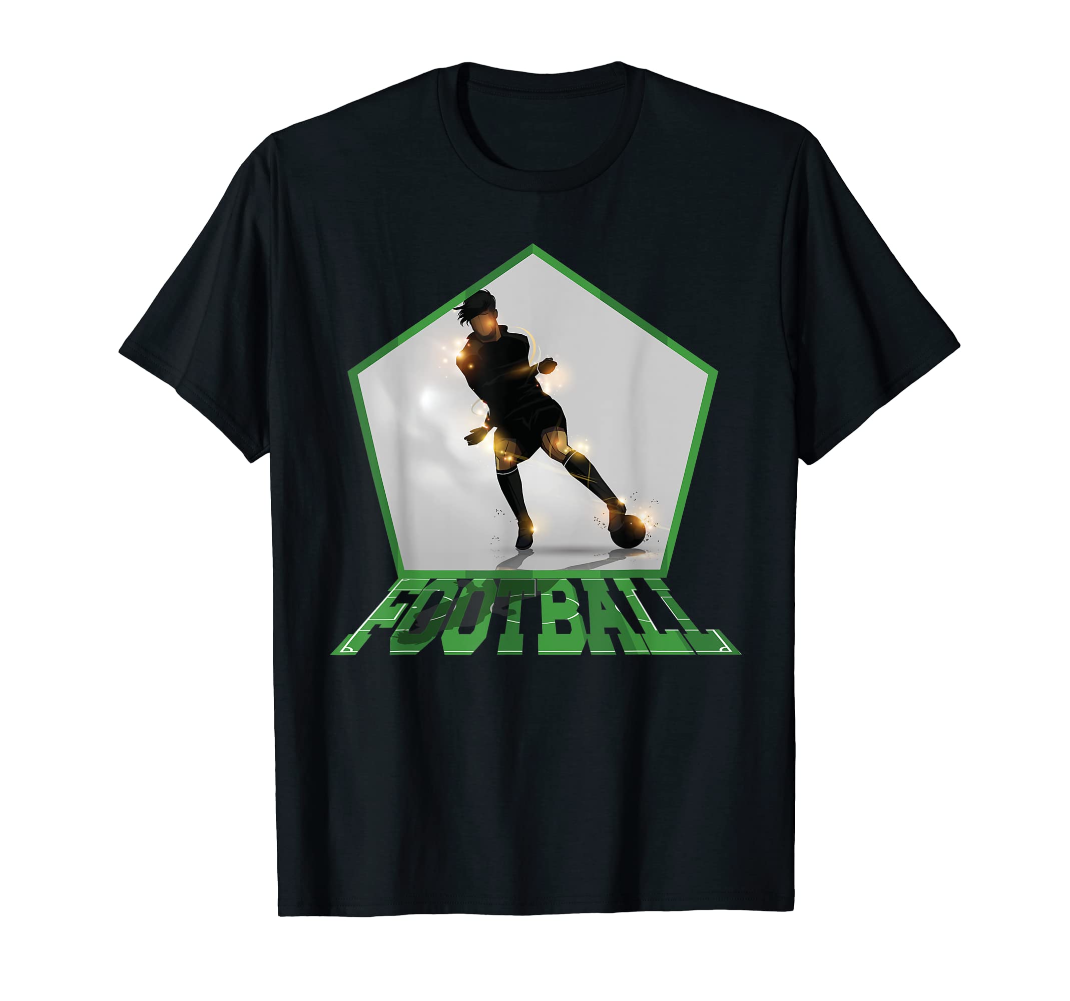 Football And Soccer Designs T-Shirt - Graphic Print Unisex