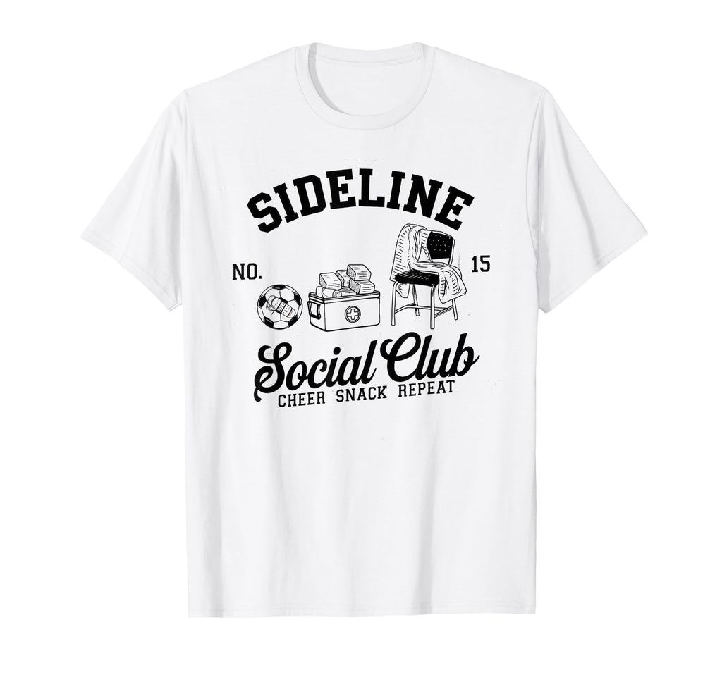 Sideline Social Club Soccer Mom Game Day T-Shirt - Streetwear Style Unisex