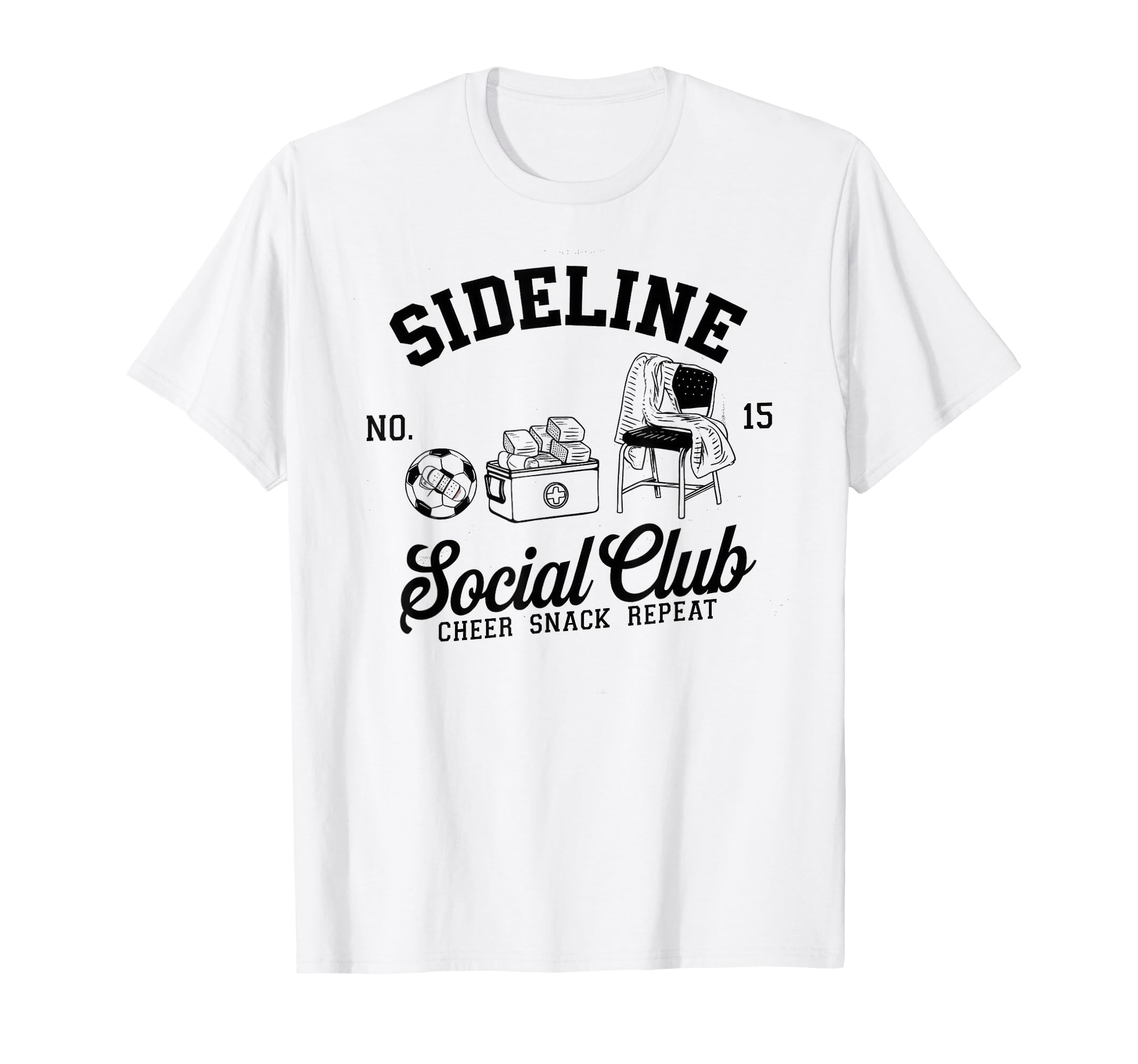 Sideline Social Club Soccer Mom Game Day T-Shirt - Streetwear Style Unisex