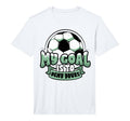 Soccer Player Goalie Goalkeeper My T-Shirt - Minimalist Print for Adults
