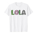 Soccer Lola Funny Soccer Birthday T-Shirt - Novelty Apparel for Adults