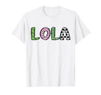 Soccer Lola Funny Soccer Birthday T-Shirt - Novelty Apparel for Adults