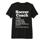 Soccer Coach 1 Someone Who Identifies T-Shirt - Graphic Print Men Women