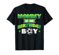 Mommy Birthday Soccer Party Family T-Shirt - Aesthetic Graphic for Adults