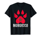 Moorish American Morocco Flag Moroccan T-Shirt - Fun Novelty Design Unisex