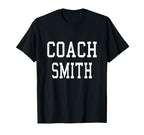 Coach Smith Custom Football Soccer T-Shirt - Streetwear Style Men Women