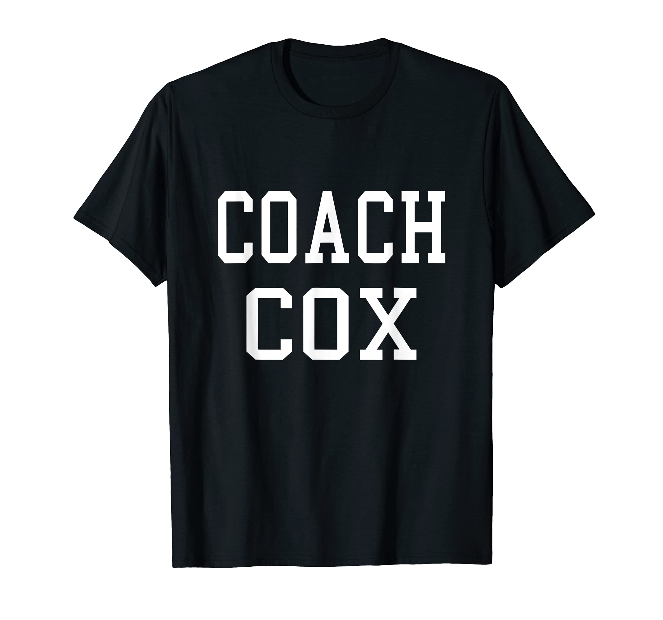 Coach Cox Custom Football Soccer T-Shirt - Casual Everyday Wear Men Women