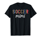 Soccer Mimi Leopard Mom Player Game T-Shirt - Aesthetic Graphic Men Women