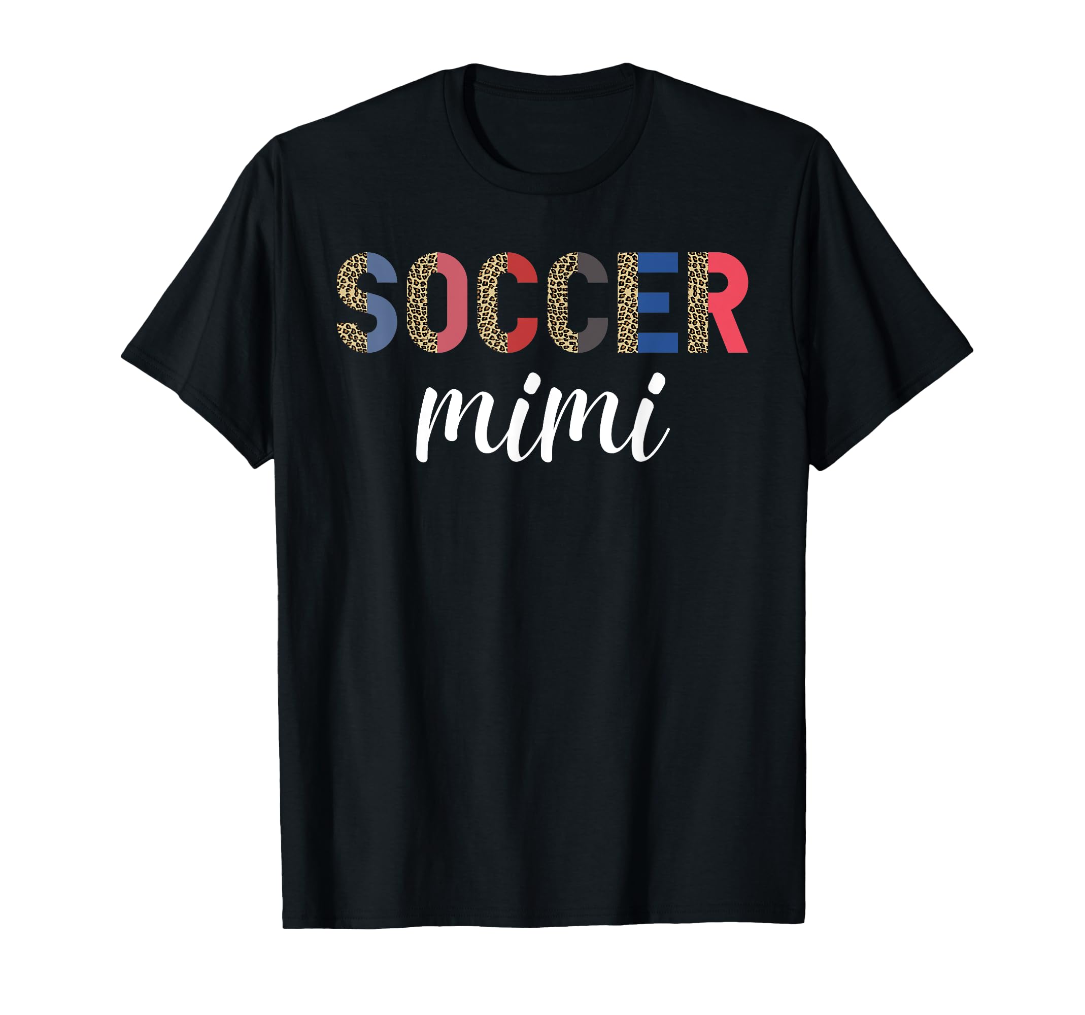 Soccer Mimi Leopard Mom Player Game T-Shirt - Aesthetic Graphic Men Women