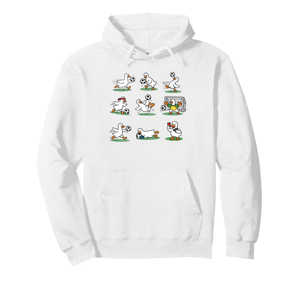 Soccer Player Game Day Vibes Silly Hoodie - Fun Novelty Design for Adults