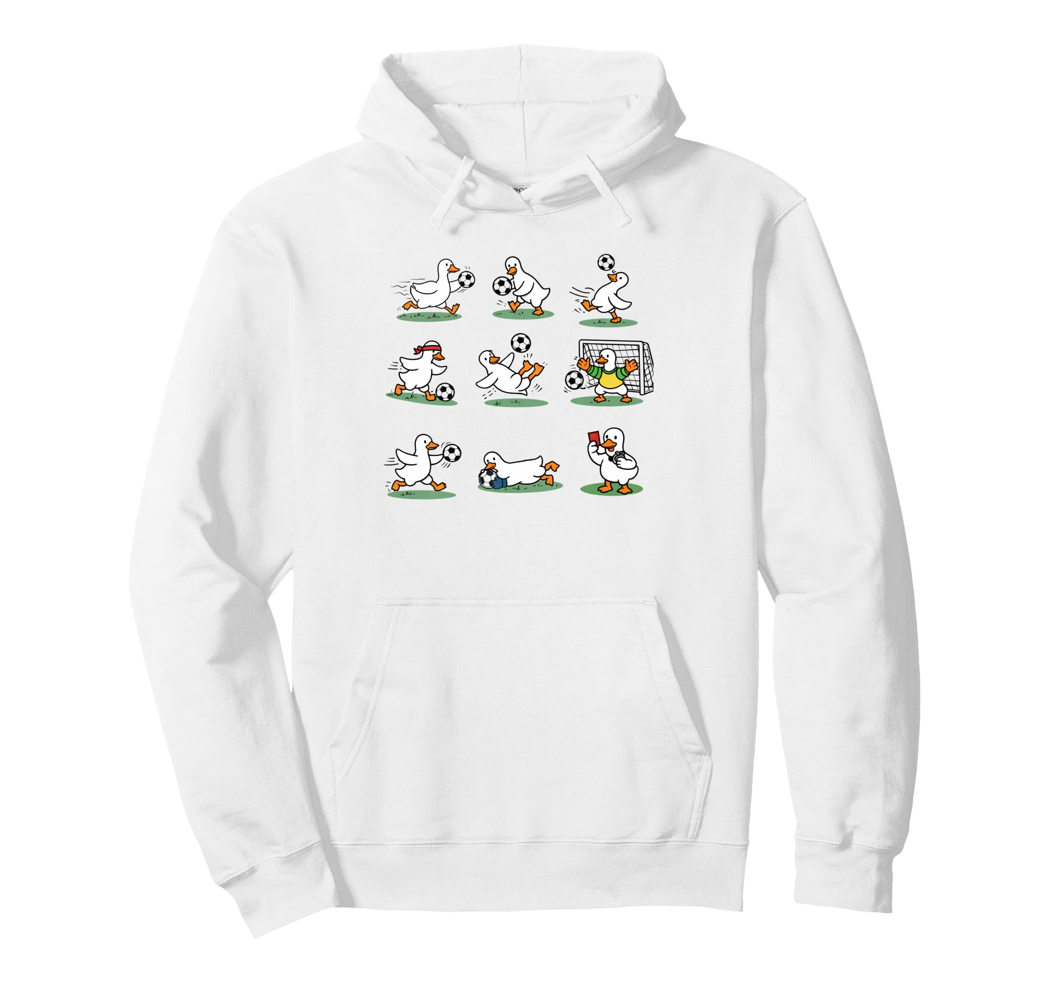 Soccer Player Game Day Vibes Silly Hoodie - Fun Novelty Design for Adults