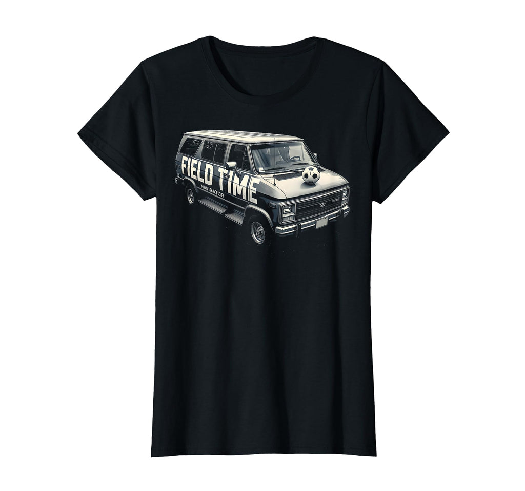 Field Time Navigator Soccer Mom T-Shirt - Novelty Apparel for Adults
