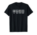 Eat Sleep Soccer Repeat Funny Soccer Coach T-Shirt - Trendy Graphic Unisex